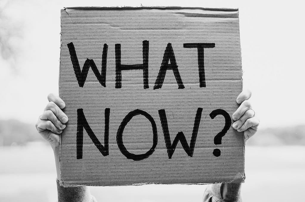 What's now sign board